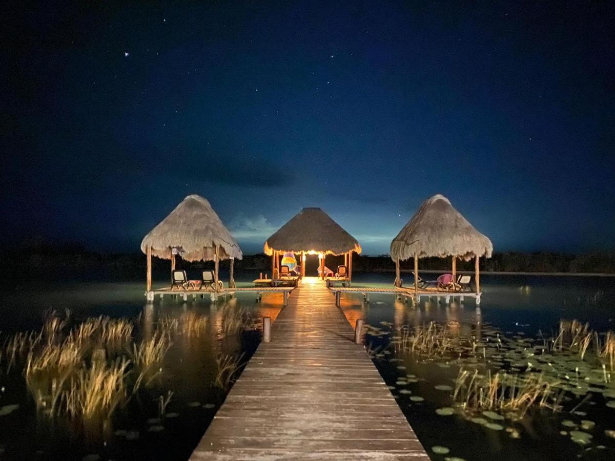 Casa Shiva Bacalar By Mij Bed & Breakfast Dış mekan fotoğraf