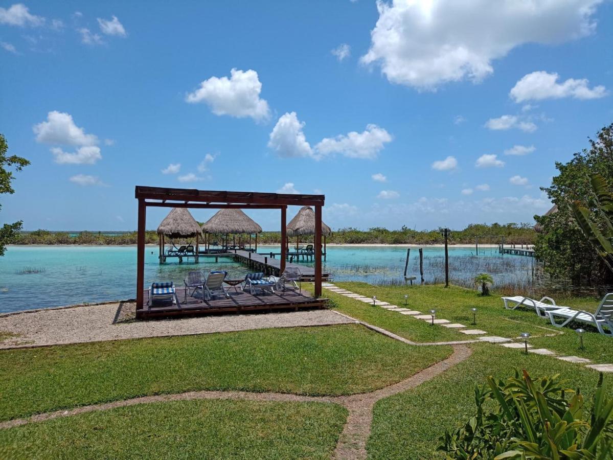 Casa Shiva Bacalar By Mij Bed & Breakfast Dış mekan fotoğraf