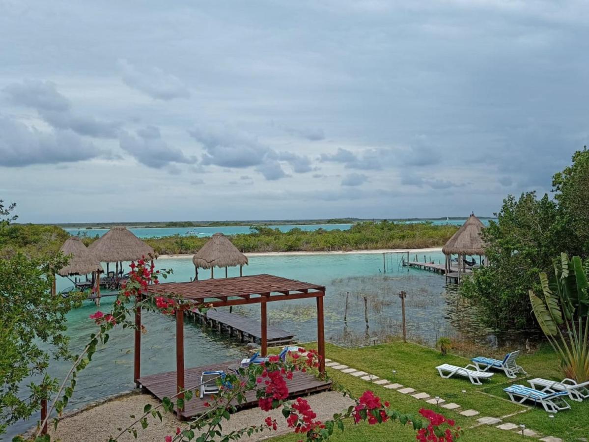 Casa Shiva Bacalar By Mij Bed & Breakfast Dış mekan fotoğraf