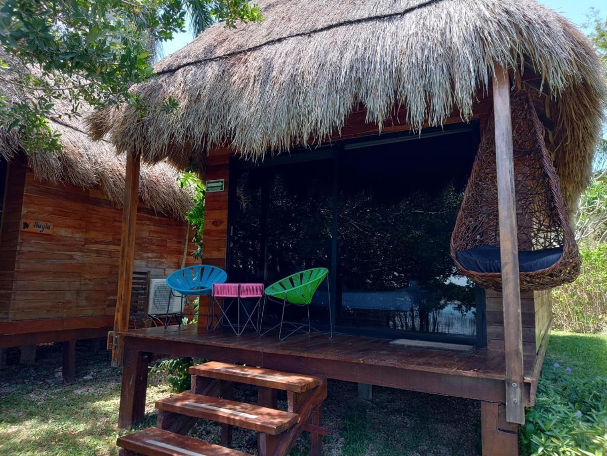 Casa Shiva Bacalar By Mij Bed & Breakfast Dış mekan fotoğraf