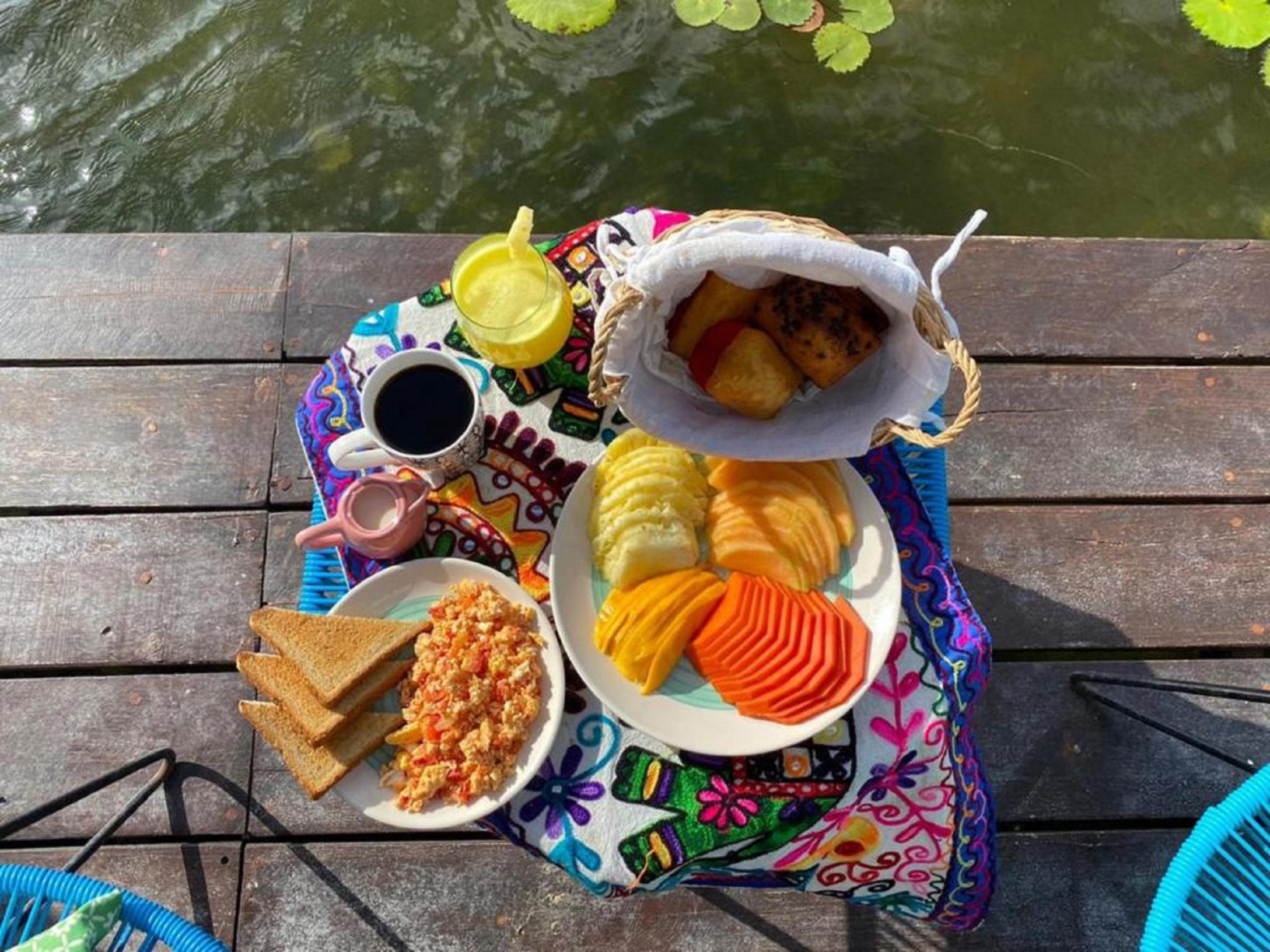 Casa Shiva Bacalar By Mij Bed & Breakfast Dış mekan fotoğraf