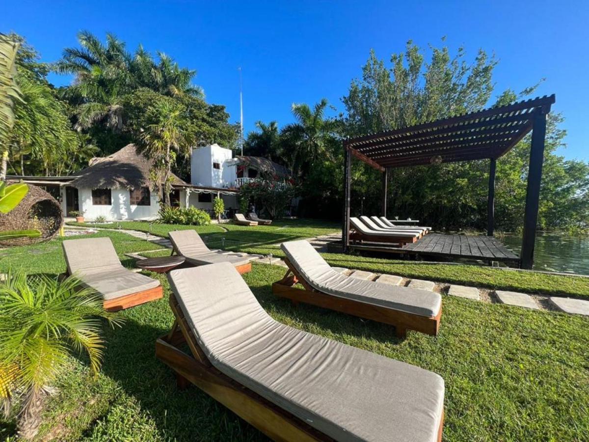 Casa Shiva Bacalar By Mij Bed & Breakfast Dış mekan fotoğraf