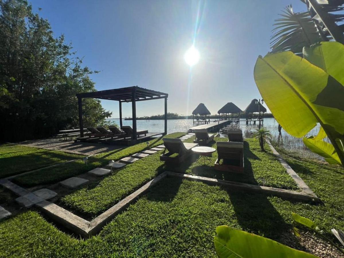 Casa Shiva Bacalar By Mij Bed & Breakfast Dış mekan fotoğraf