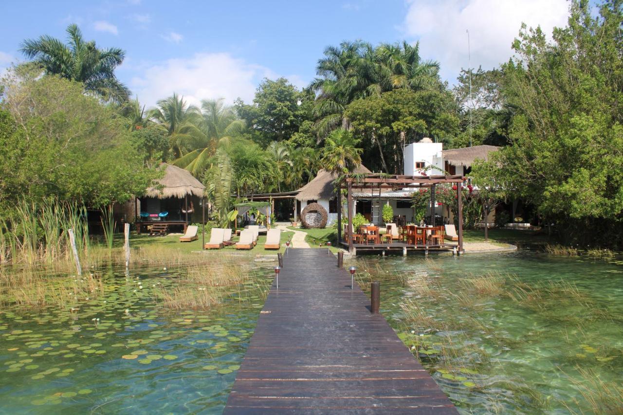 Casa Shiva Bacalar By Mij Bed & Breakfast Dış mekan fotoğraf
